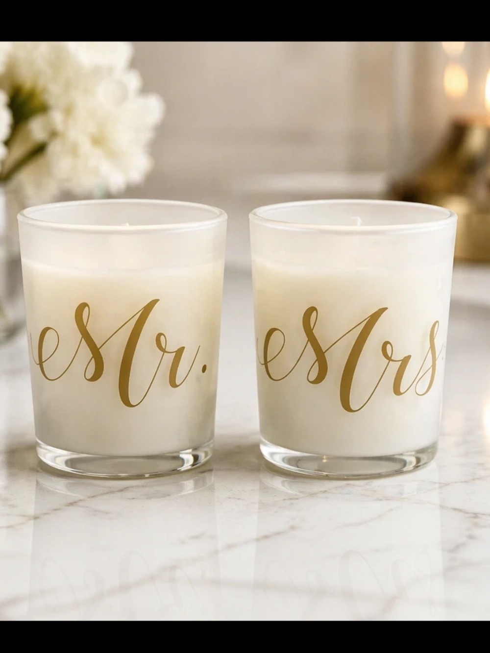 Mr. And Mrs. Candles never  used
